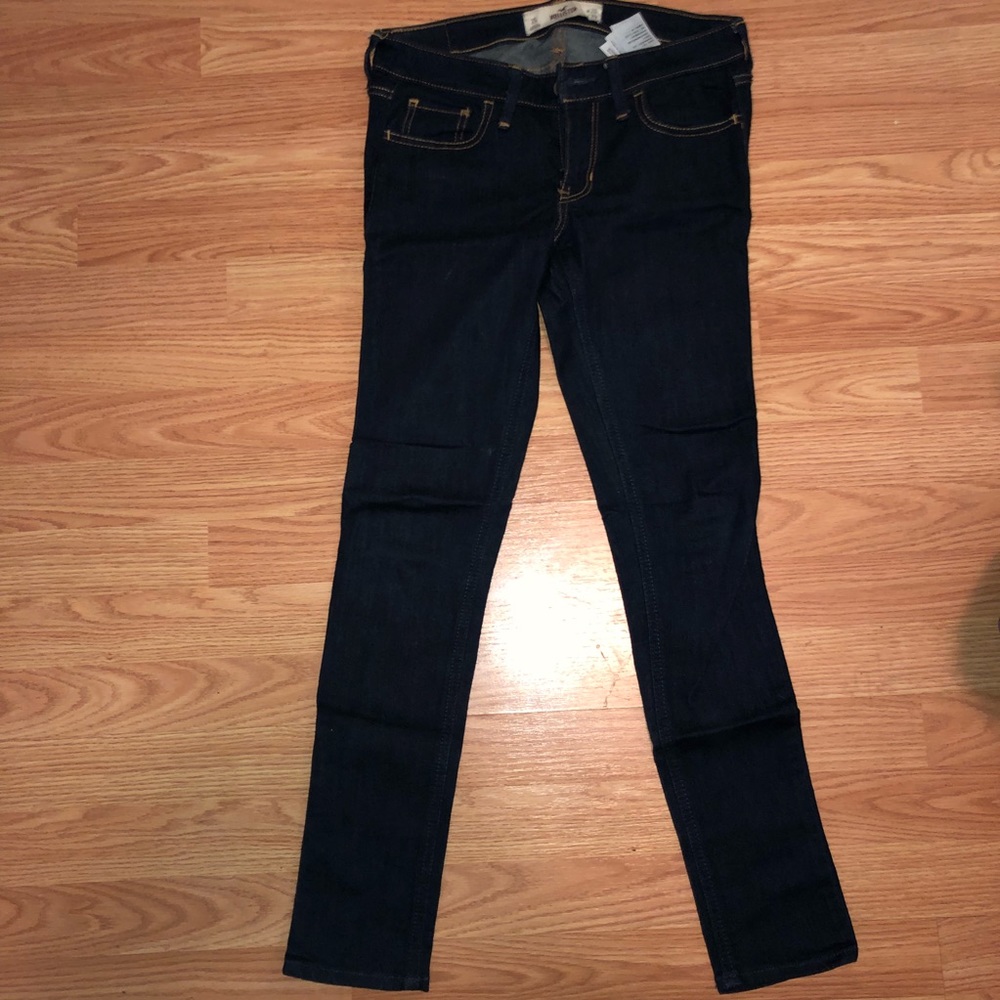 Blue Hollister Skinny Jeans